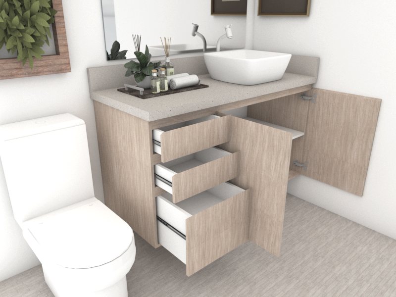 Gabinete de Banheiro